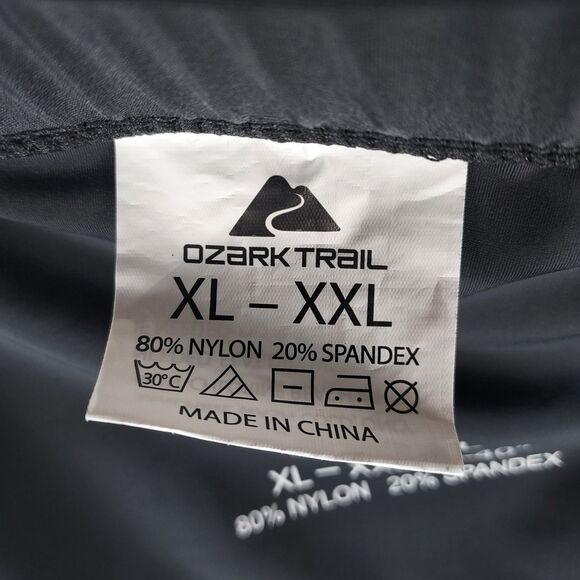 Ozark Trail Mens Padded Bike Shorts Size XL-XXL Black Spandex Cycling - Picture 11 of 12